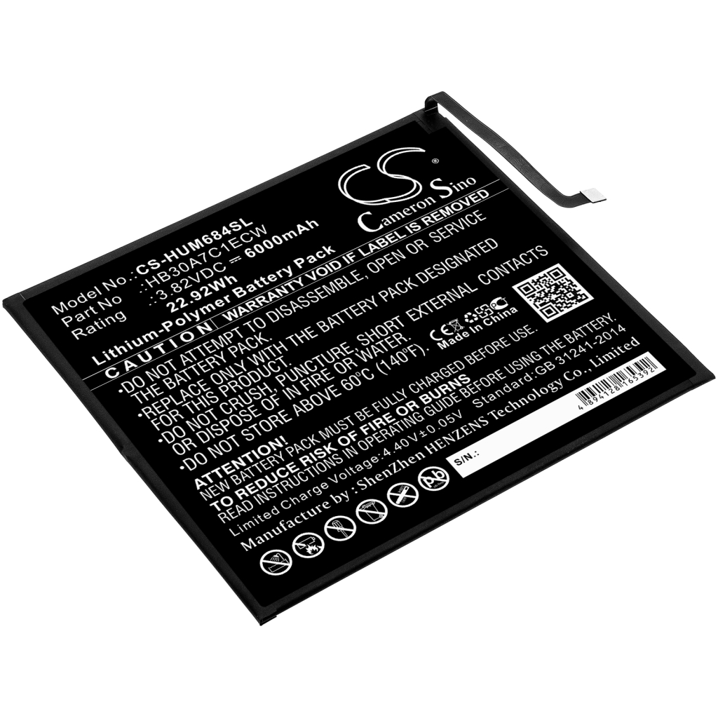 Baterija za tablet Huawei MediaPad M6 8.4 (CS-HUM684SL)