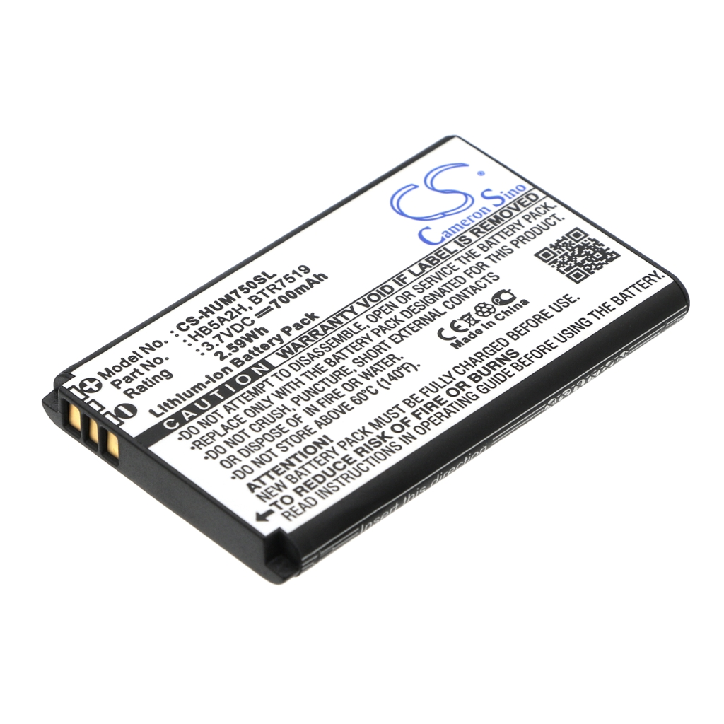 Kompatibilna zamjena baterije za Huawei BTR7519,HB5A2H