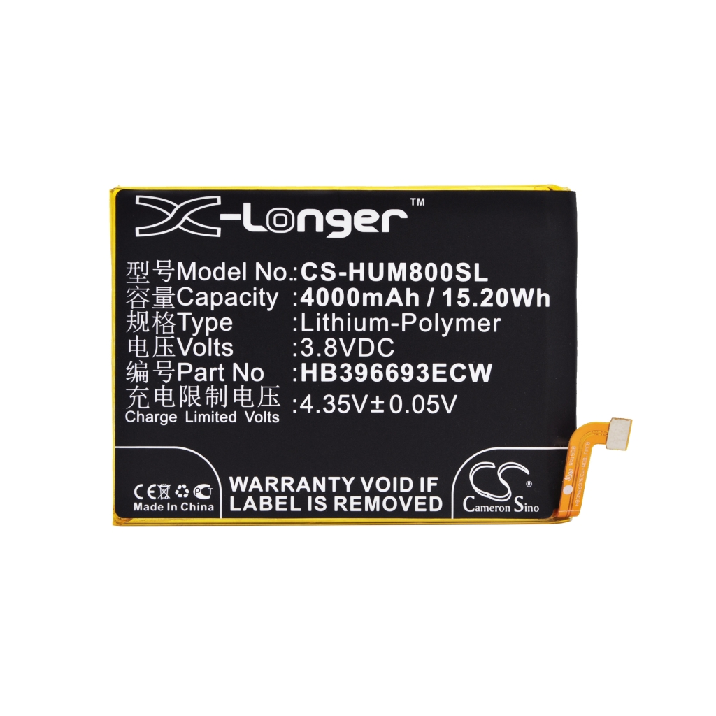 Kompatibilna zamjena baterije za Huawei HB396693ECW