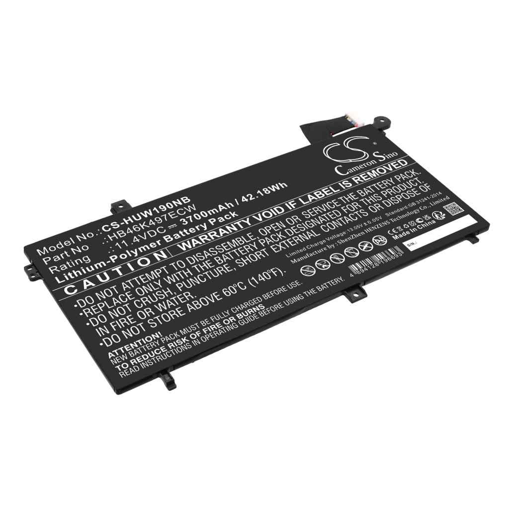 Baterija za prijenosno računalo Huawei PL-W09 (CS-HUW190NB)