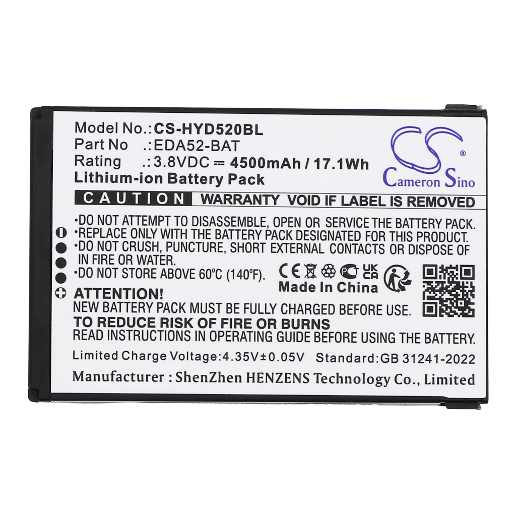 Baterija za barkod skener Honeywell ScanPal EDA52 (CS-HYD520BL)