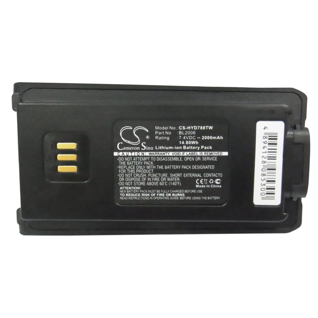 Baterija za dvosmjerni radio HYT PD706U-2 (CS-HYD788TW)