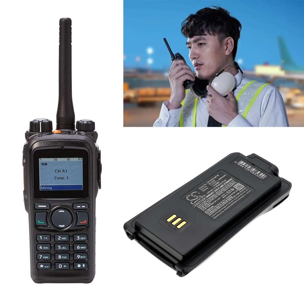 Battery for HYT PD782U-2-RFB