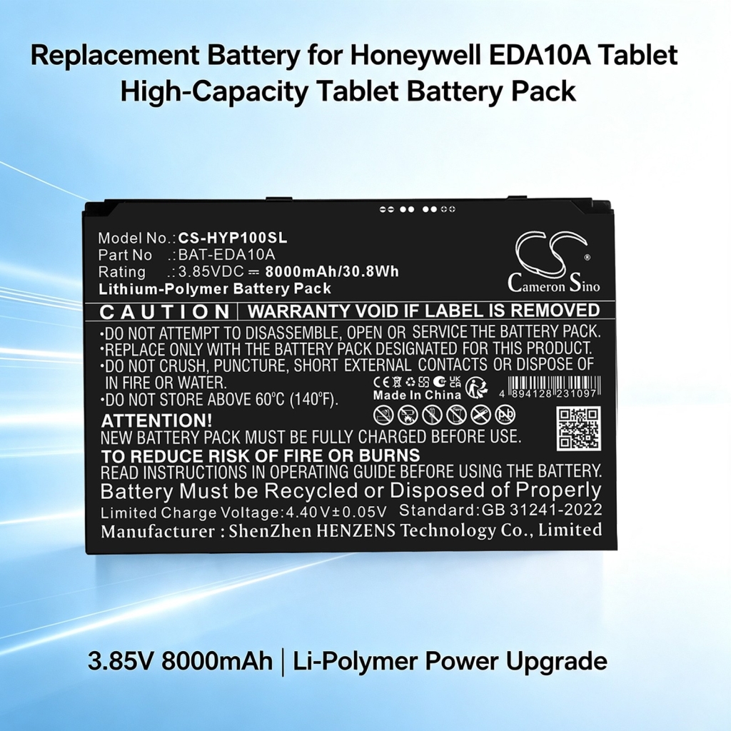 Baterija kompatibilno s Honeywell CS-HYP100SL