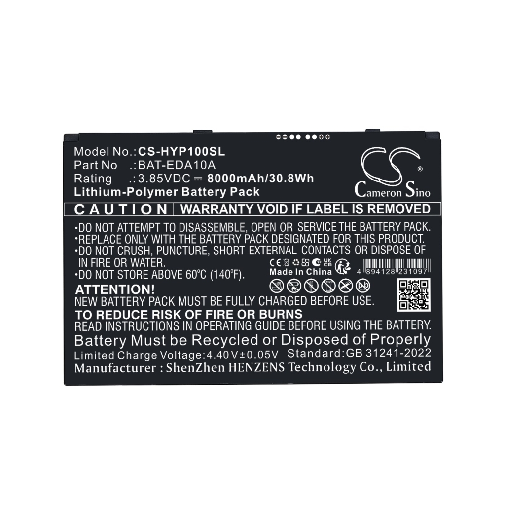 Battery Replaces Honeywell BAT-EDA101A