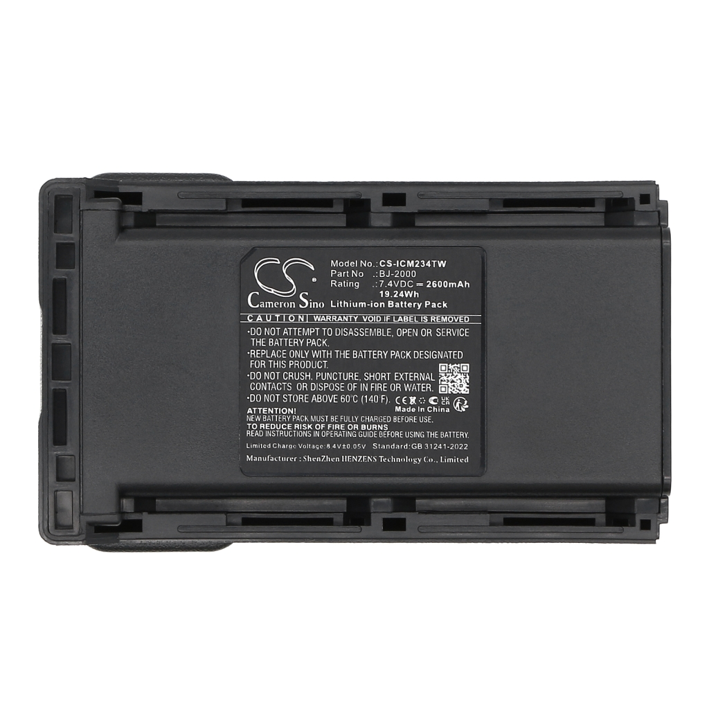 Two-Way Radio Battery Icom CS-ICM234TW