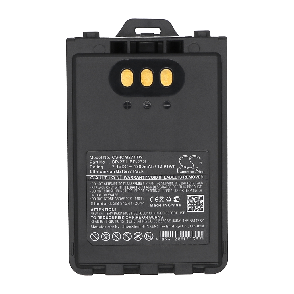 Baterija za dvosmjerni radio Icom CS-ICM271TW