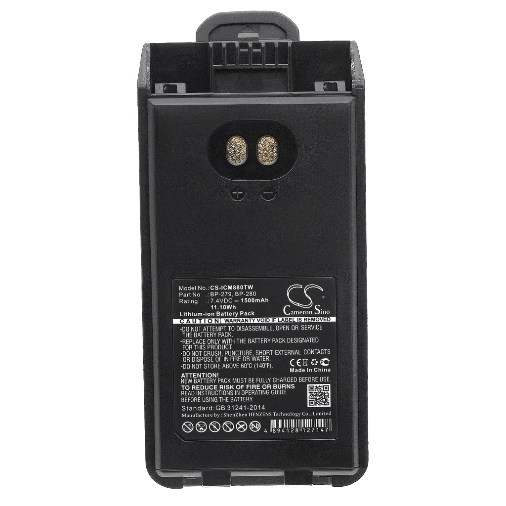 Two-Way Radio Battery Icom IC-A16E