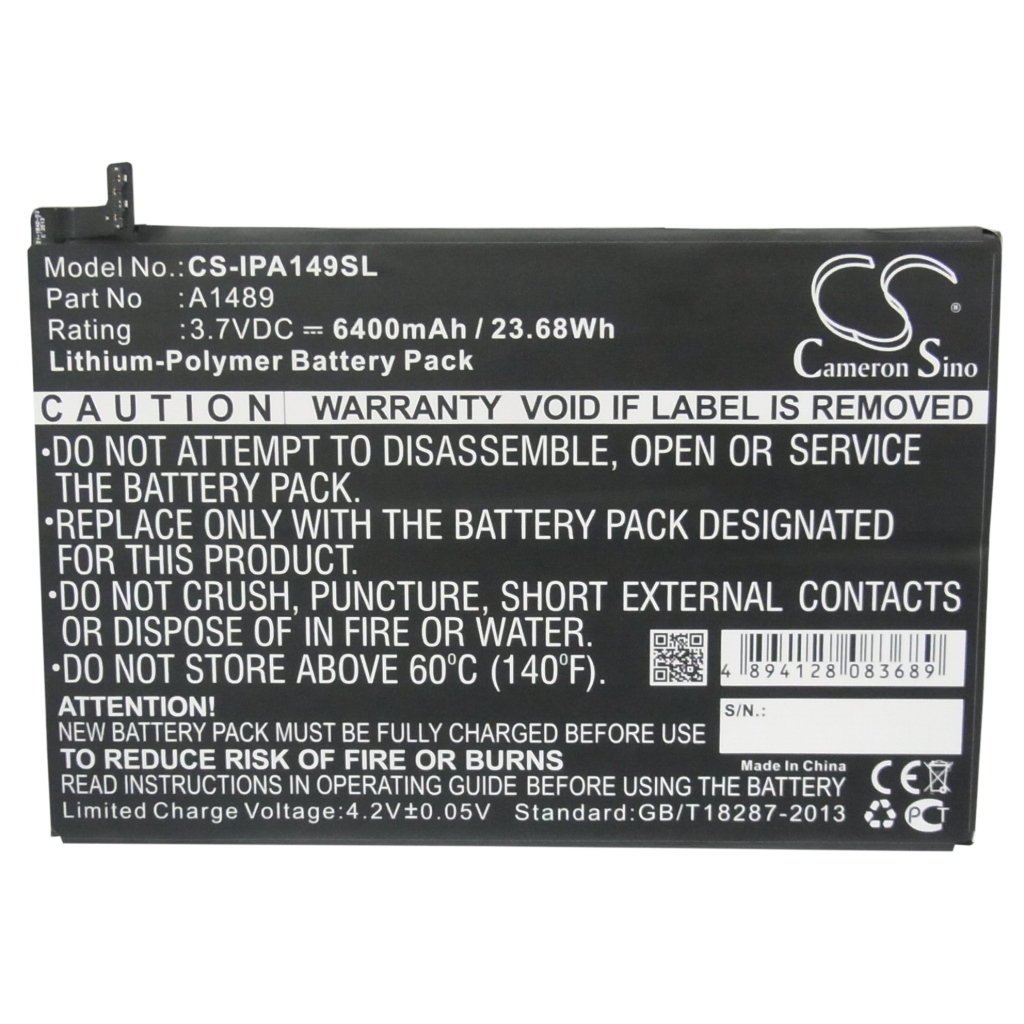 Baterija za tablet Apple A1600 (CS-IPA149SL)