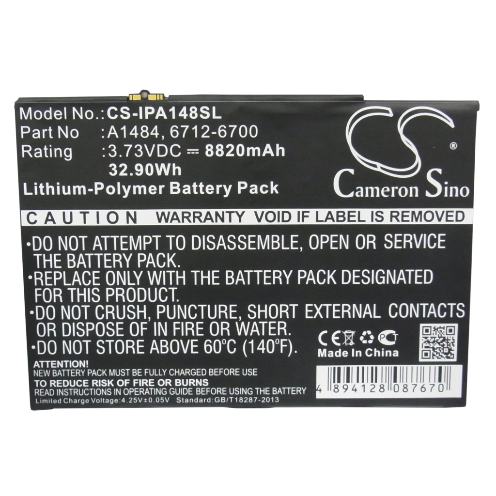 Baterija za tablet Apple 1823 (CS-IPA148SL)