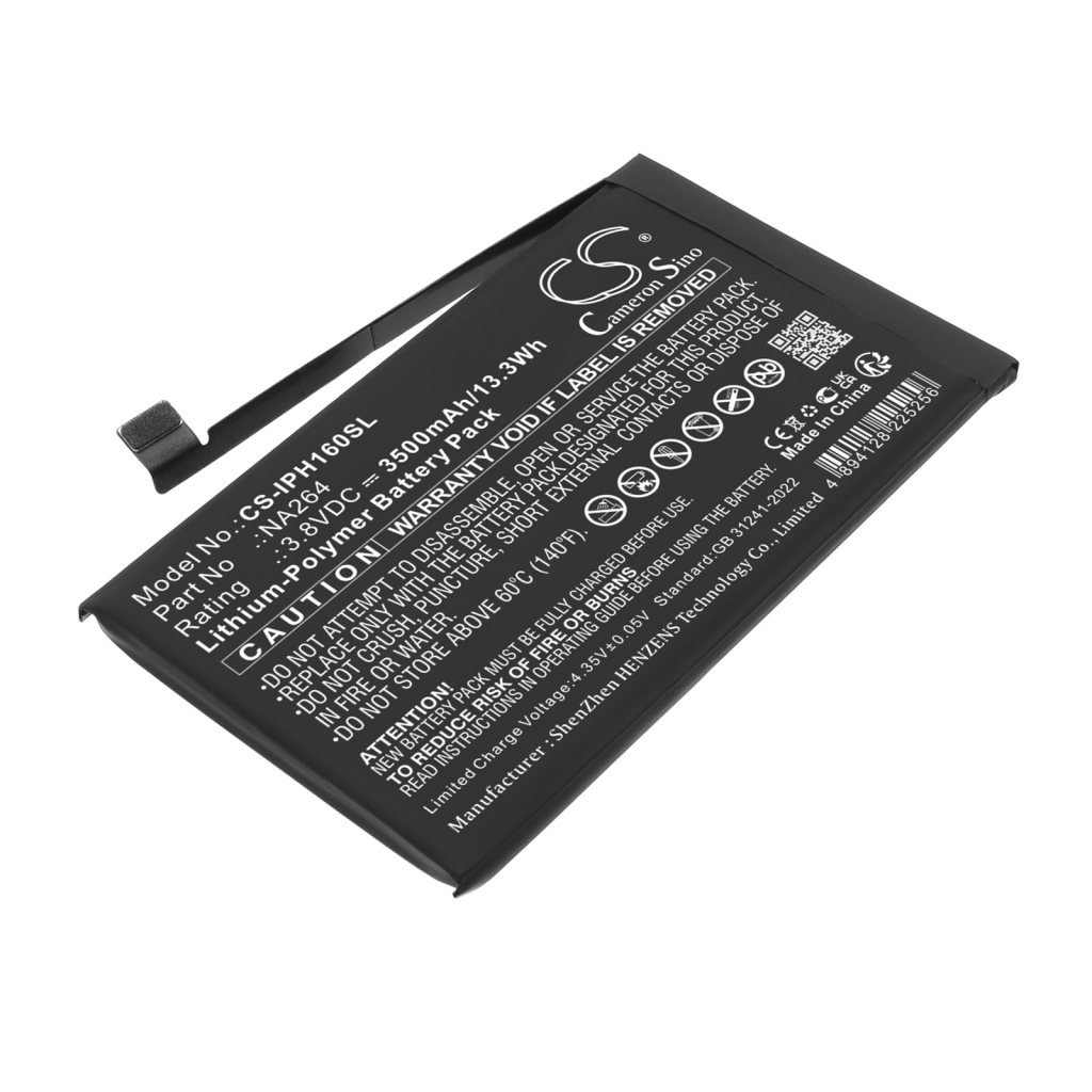 Mobile Phone Battery Apple CS-IPH160SL