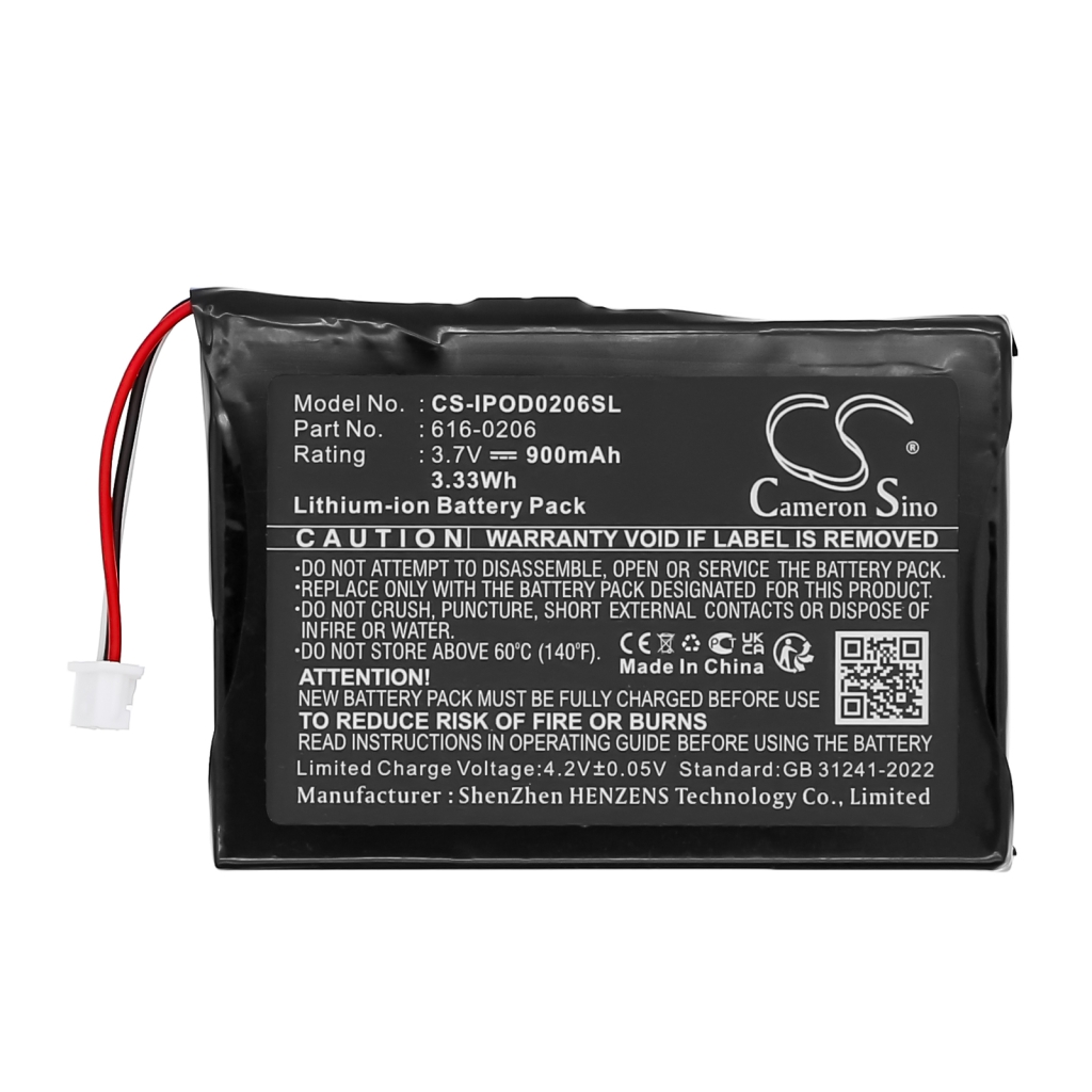 Baterija za MP3, MP4, PMP Apple CS-IPOD0206SL