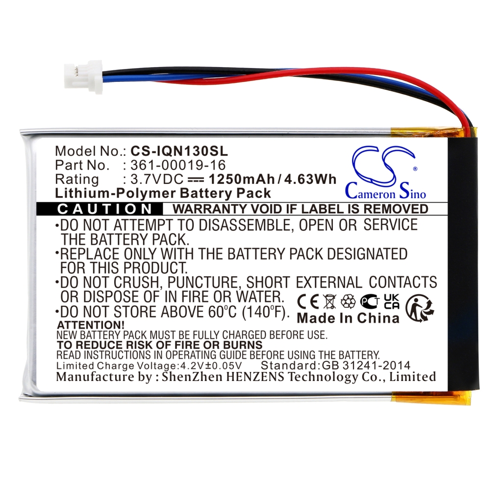 Baterija za GPS, Navigator Garmin CS-IQN130SL