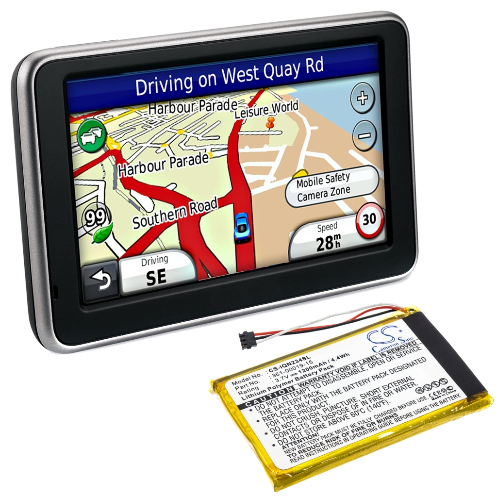 Baterija za GPS, Navigator Garmin CS-IQN234SL