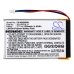 Baterija za GPS, Navigator Garmin Nuvi 200W (CS-IQN200SL)