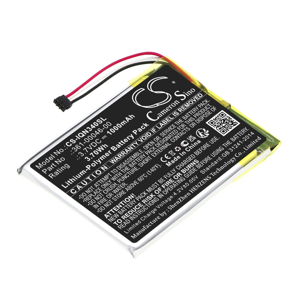 Baterija za GPS, Navigator Garmin Nuvi 3490LMT (CS-IQN340SL)