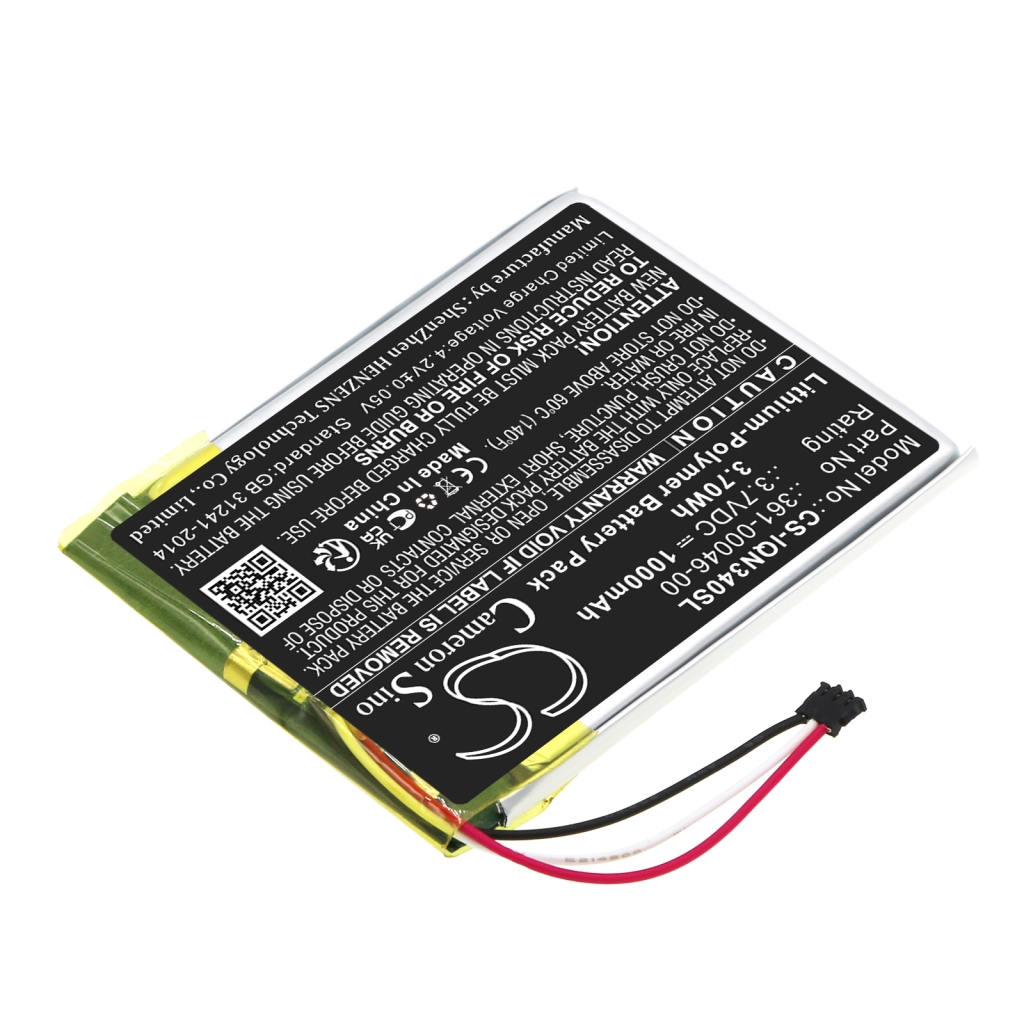 Baterija za GPS, Navigator Garmin Nuvi 3490LMT (CS-IQN340SL)