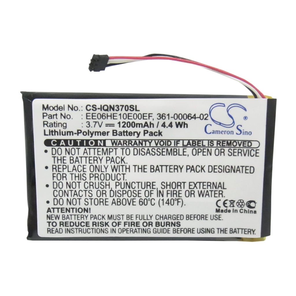 Baterija za GPS, Navigator Garmin Nuvi 3760 (CS-IQN370SL)
