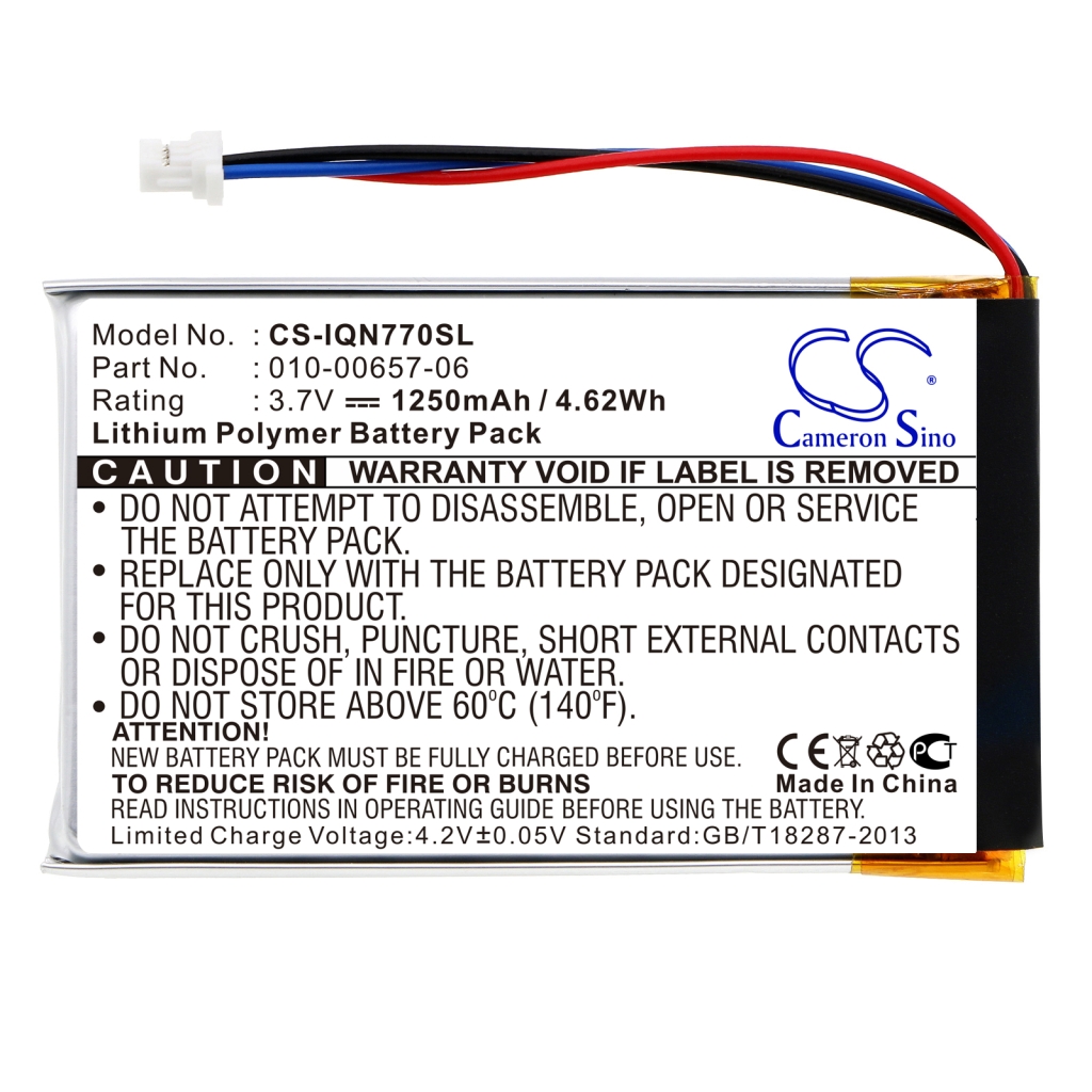 Baterija za GPS, Navigator Garmin CS-IQN770SL
