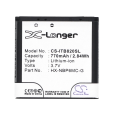 Kompatibilna zamjena baterije za I-blue HX-NBP6MC-G