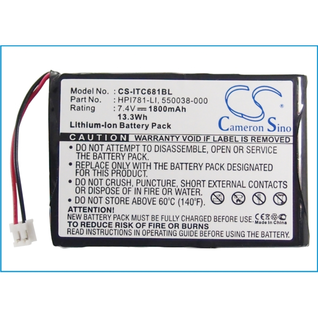 Baterija za pisač Intermec CS-ITC681BL