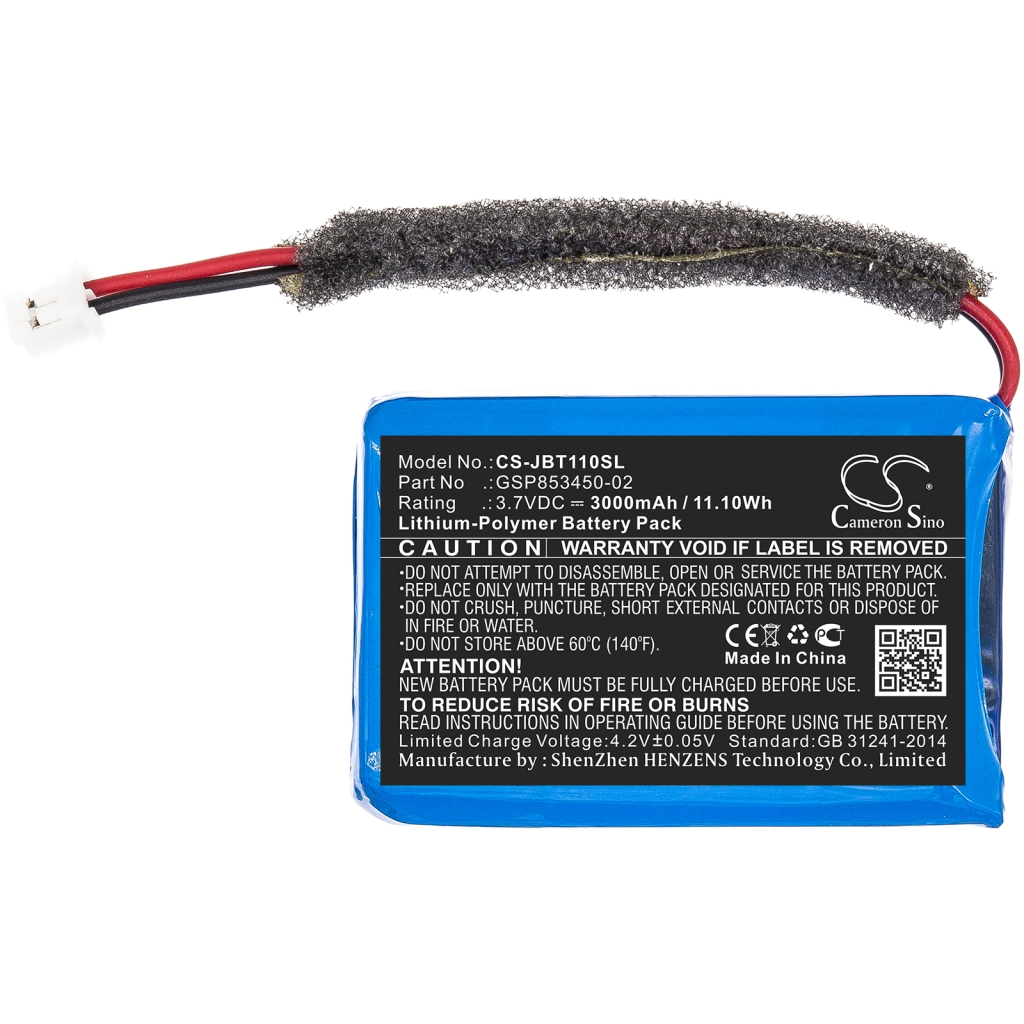 Kompatibilna zamjena baterije za Jbl GSP853450-02