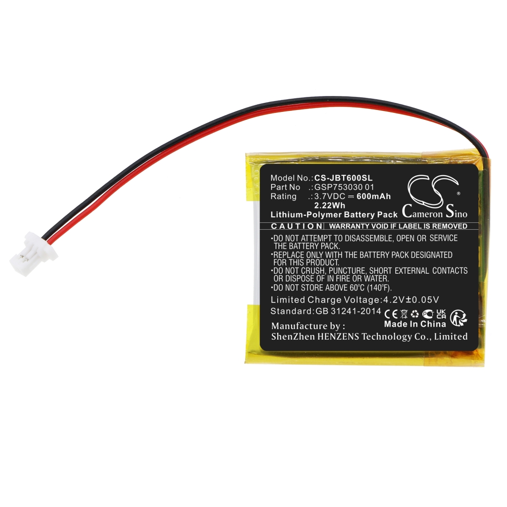 Kompatibilna zamjena baterije za Jbl GSP753030 01
