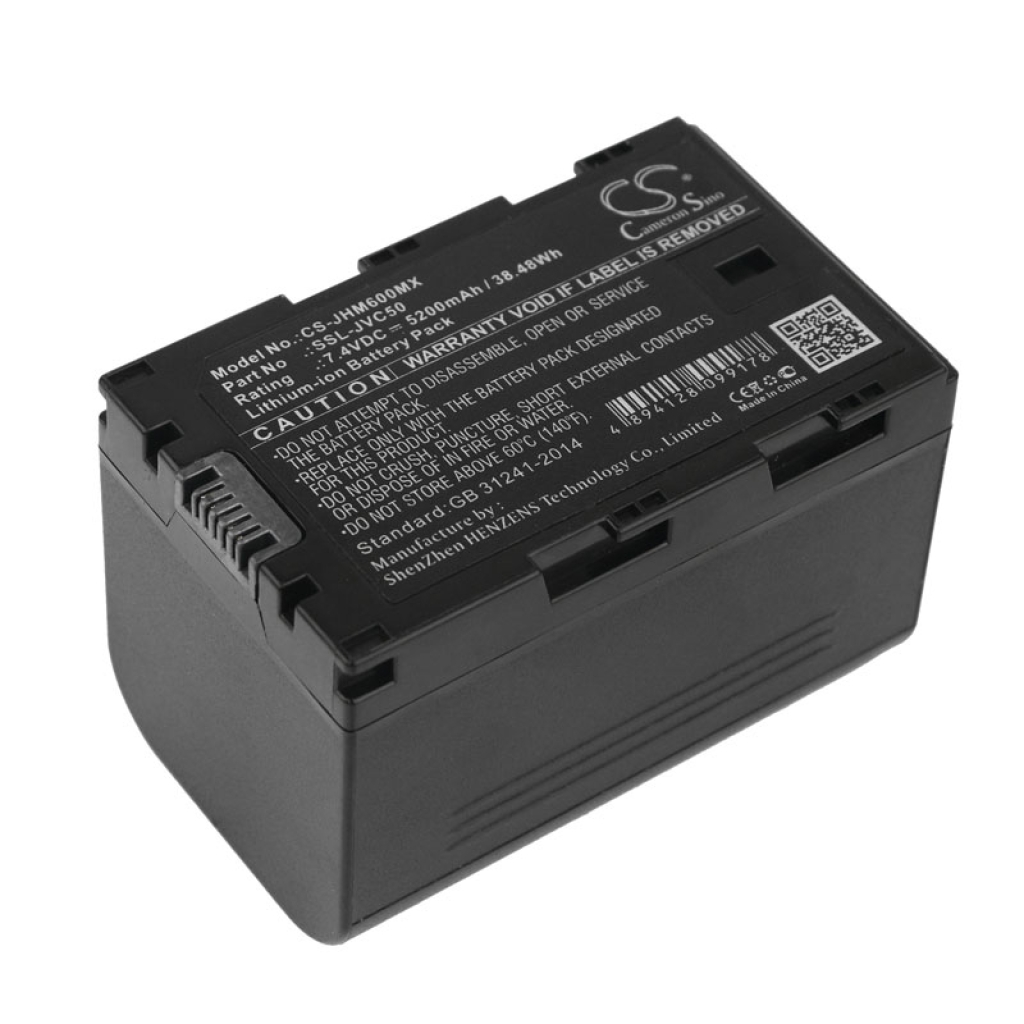 Kompatibilna zamjena baterije za JVC SSL-JVC50