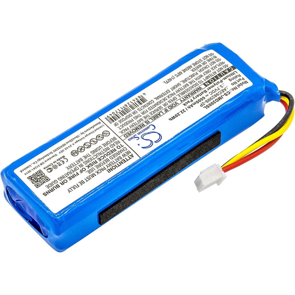 Kompatibilna zamjena baterije za Jbl AEC982999-2P