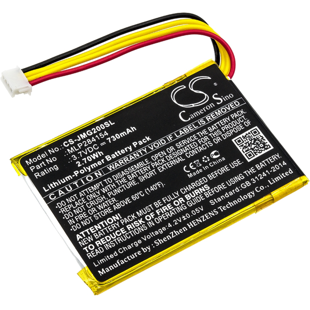 Kompatibilna zamjena baterije za Jbl GO2/MLP284154,MLP284154