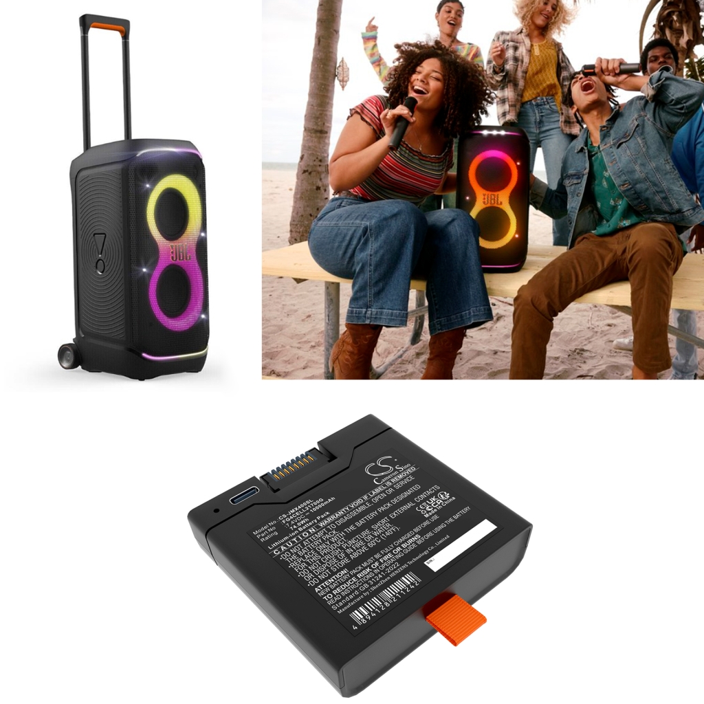 Kompatibilna zamjena baterije za Jbl FG4CELL21700G,FG4CELL21700H