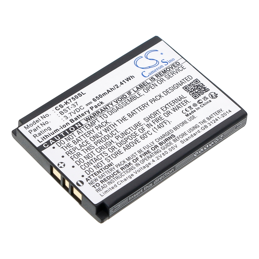 Baterija za mobilni telefon Sony Ericsson CS-K750SL