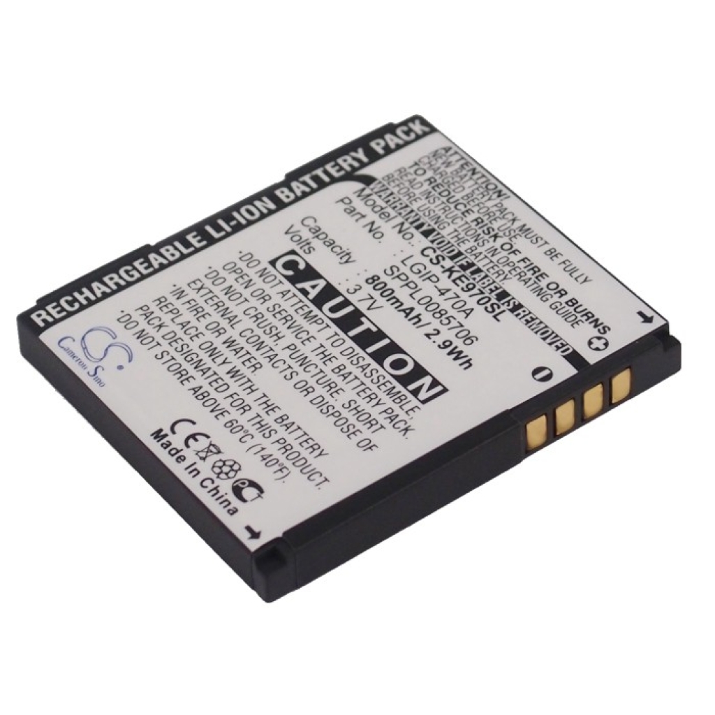 Baterija za mobilni telefon LG CS-KE970SL