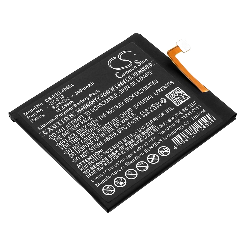 Baterija za mobilni telefon 360 1503-A01 (CS-KKL400SL)