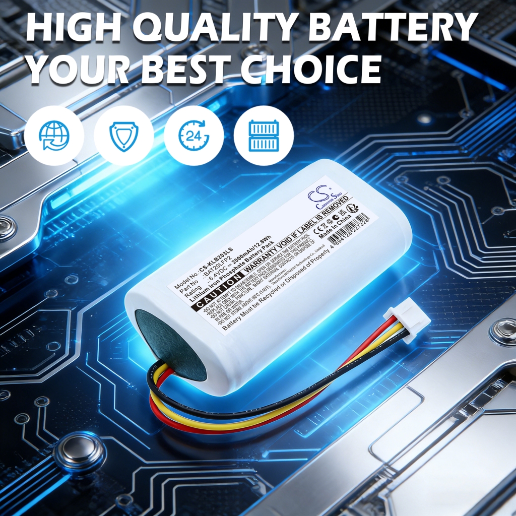 Battery compatible with Home Security Camera Battery