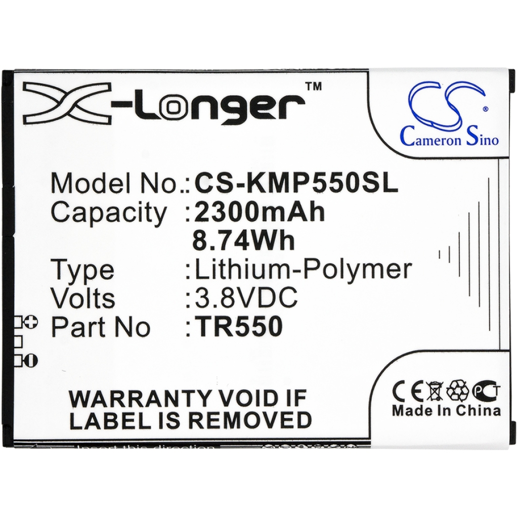 Baterija kompatibilno s Kazam CS-KMP550SL