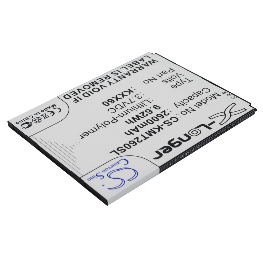 Kompatibilna zamjena baterije za Kazam KXX60,KXX60-FHABC009886