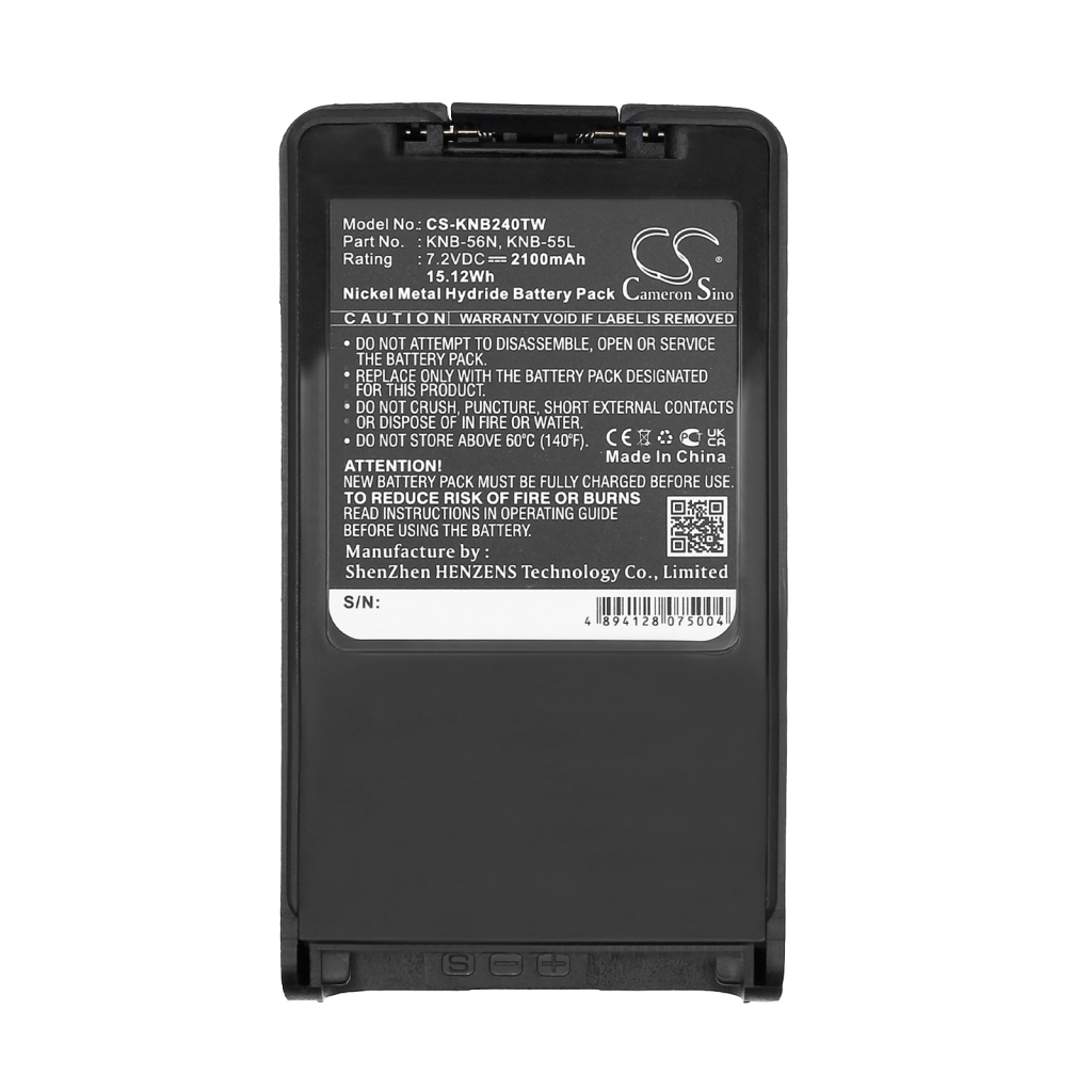 Baterija kompatibilno s Kenwood CS-KNB240TW