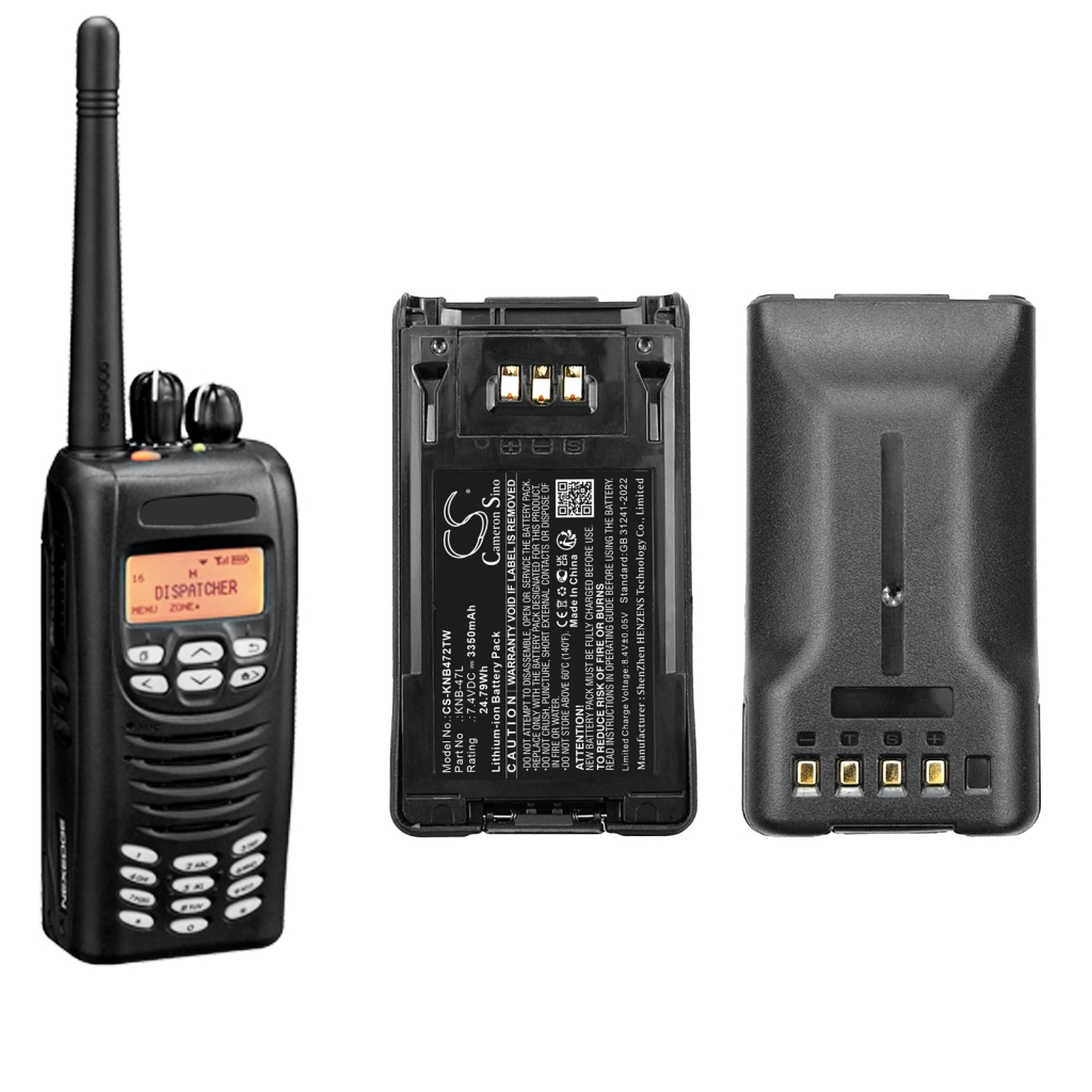 Baterija za dvosmjerni radio Kenwood CS-KNB472TW