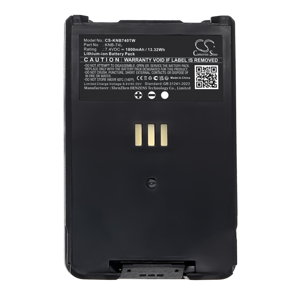Baterija za dvosmjerni radio Kenwood CS-KNB740TW