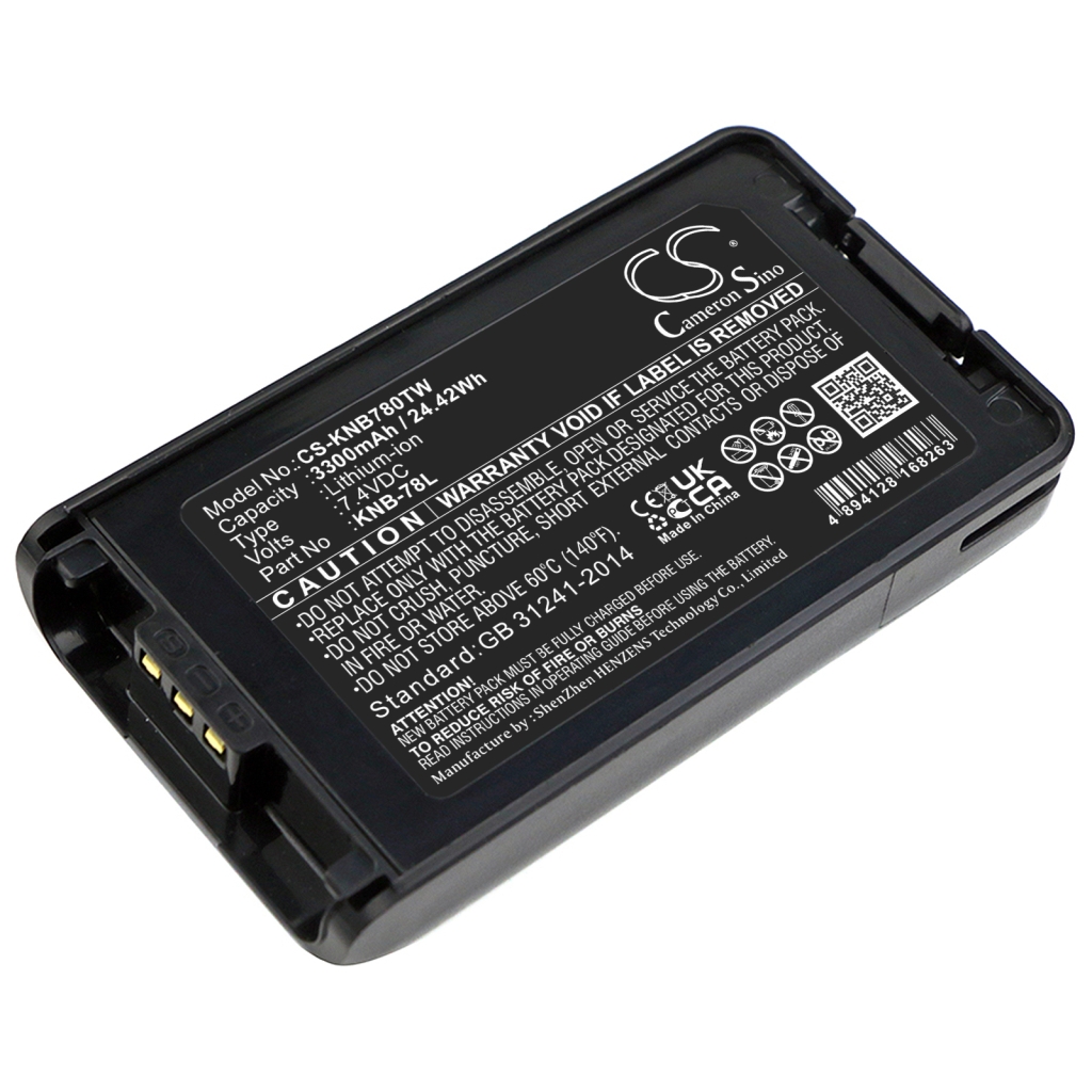Baterija za dvosmjerni radio Kenwood CS-KNB780TW