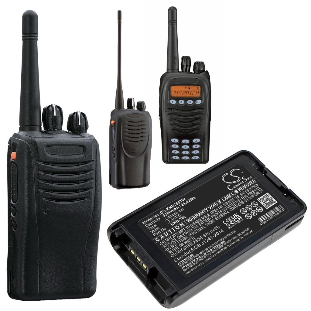 Baterija za dvosmjerni radio Kenwood CS-KNB780TW