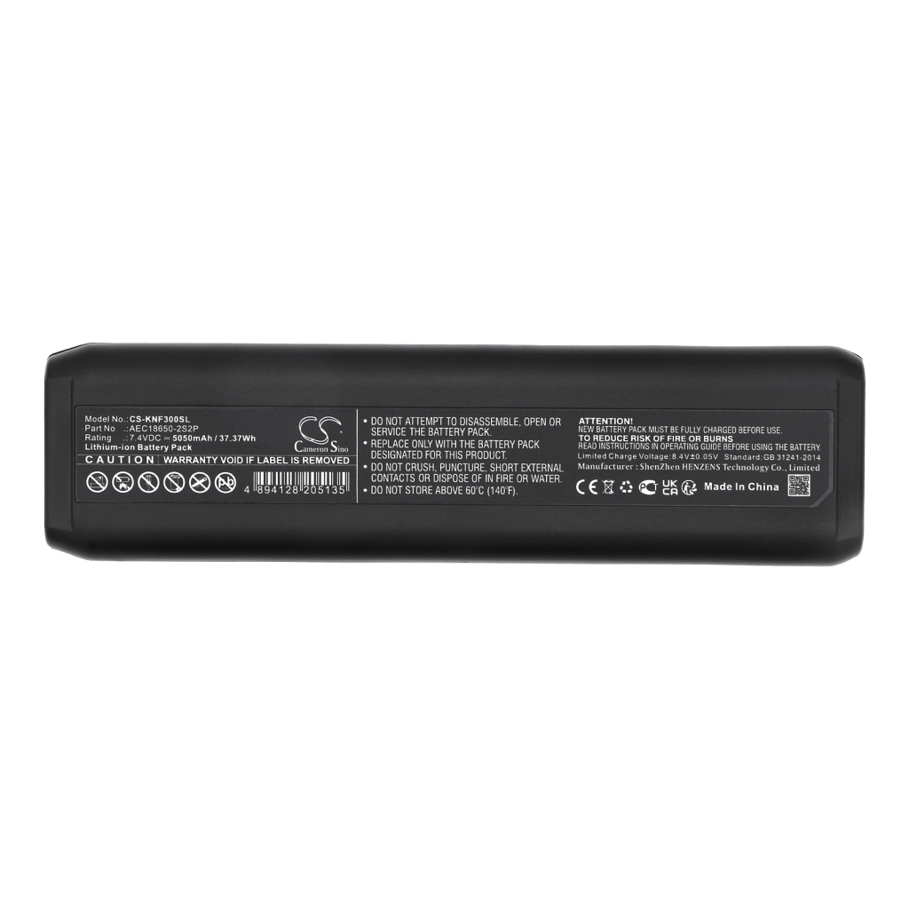Battery Replaces AEC18650-2S2P