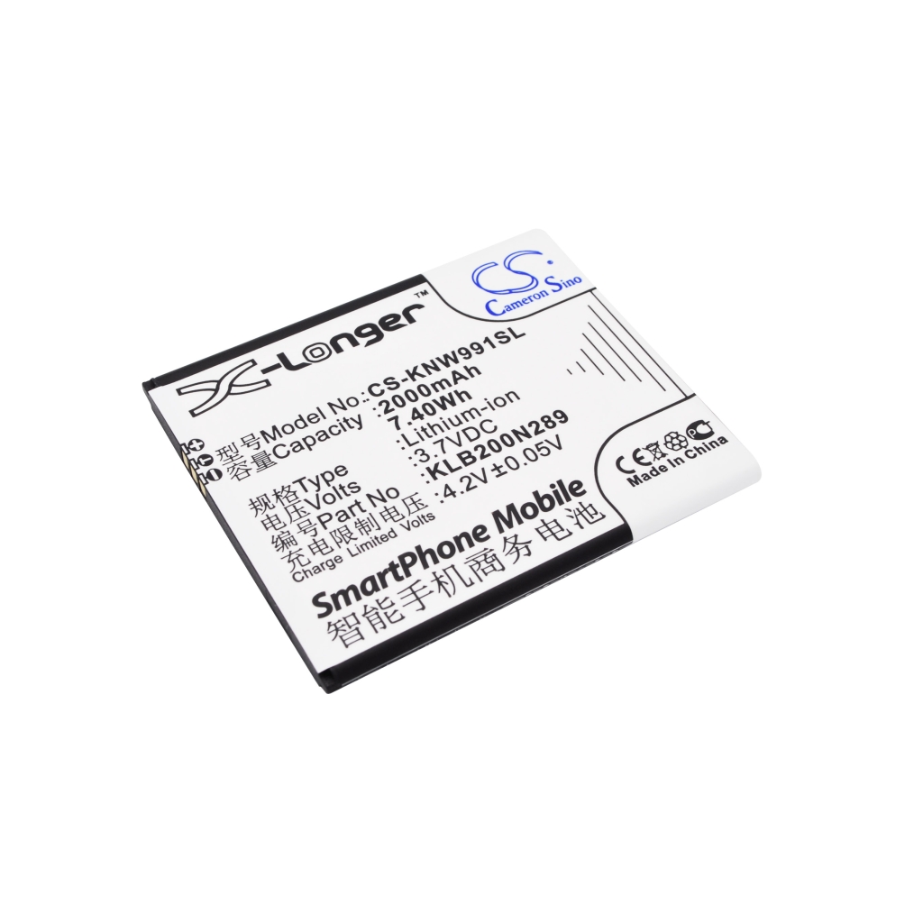 Kompatibilna zamjena baterije za Brondi KLB200N289,PL-7T6