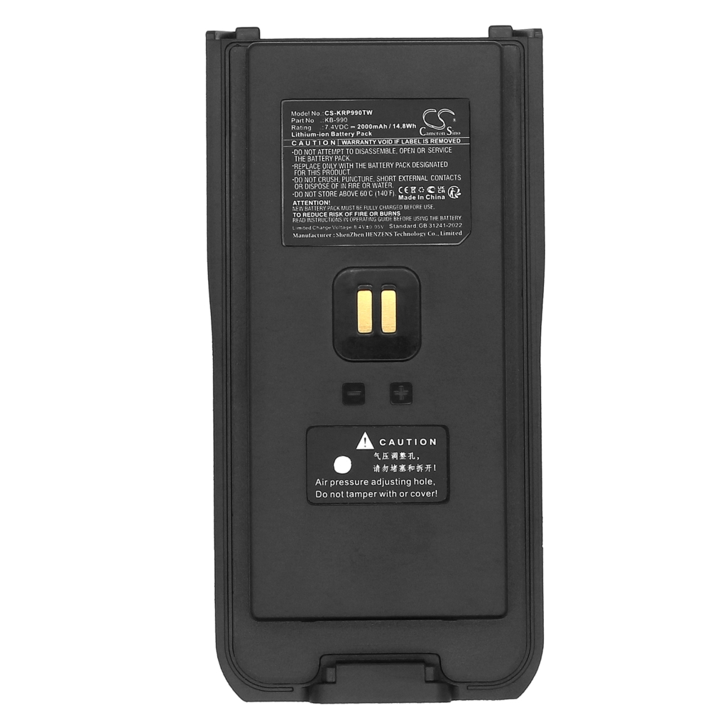 Baterija za dvosmjerni radio Kirisun CS-KRP990TW