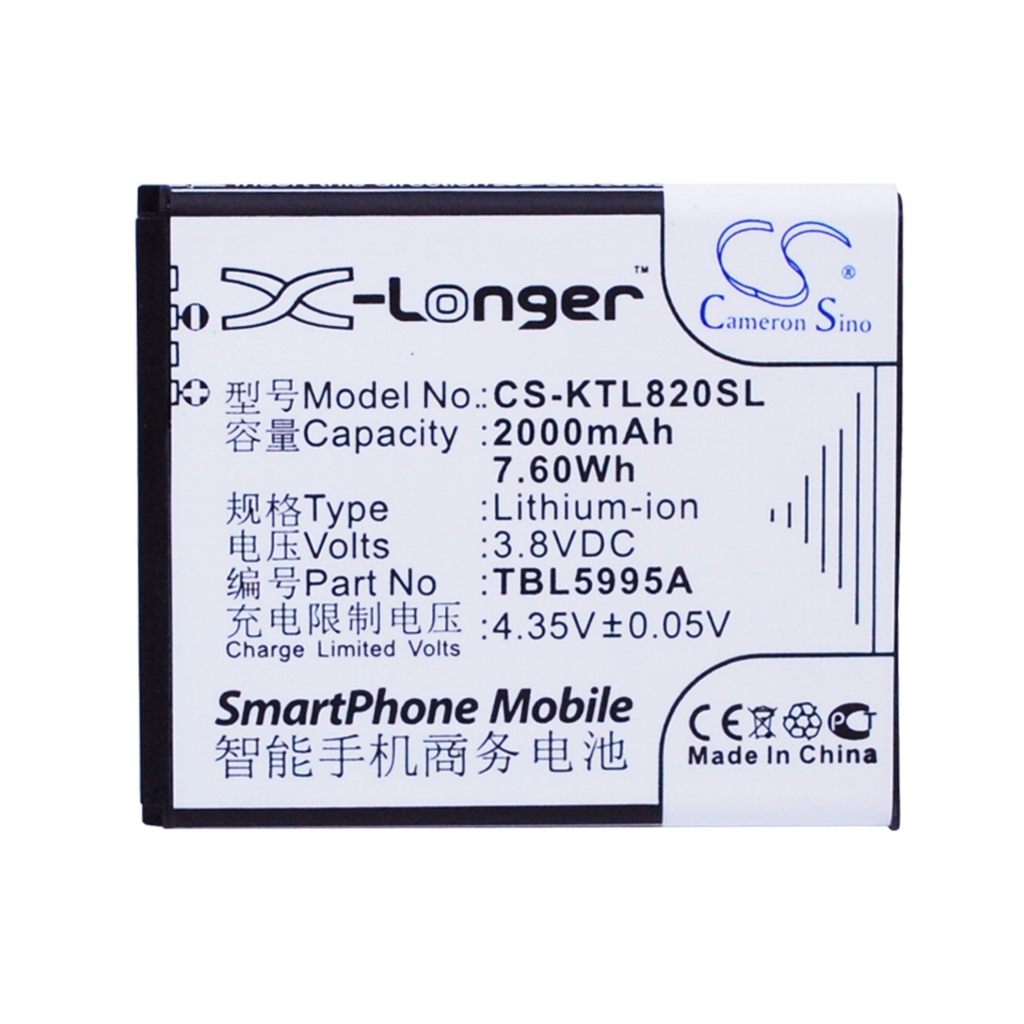 Kompatibilna zamjena baterije za K-Touch TBE5707B,TBL5995A