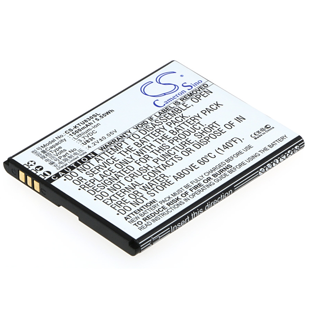 Kompatibilna zamjena baterije za K-Touch U83T