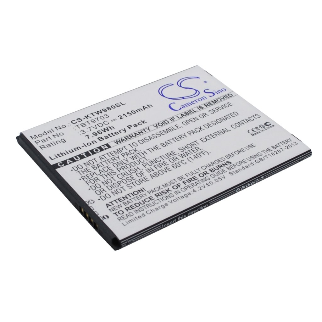 Kompatibilna zamjena baterije za K-Touch TBT9703
