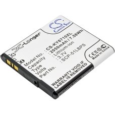 Kompatibilna zamjena baterije za Kyocera SCP-51LBPS