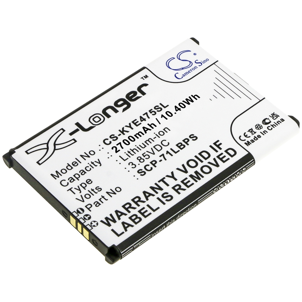 Baterija za mobilni telefon Kyocera CS-KYE475SL